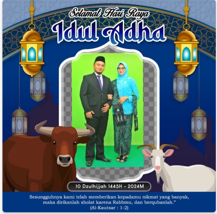 Mengucapkan Selamat Hari Raya Idul Adha 1445 Hijriyah/2024 Masehi