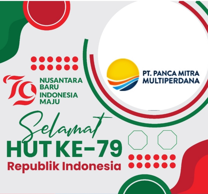 Direktur PT PMMP Tbk dan Seluruh Karyawan Mengucapkan Selamat Hari Ulang Tahun Kemerdekaan RI ke 79