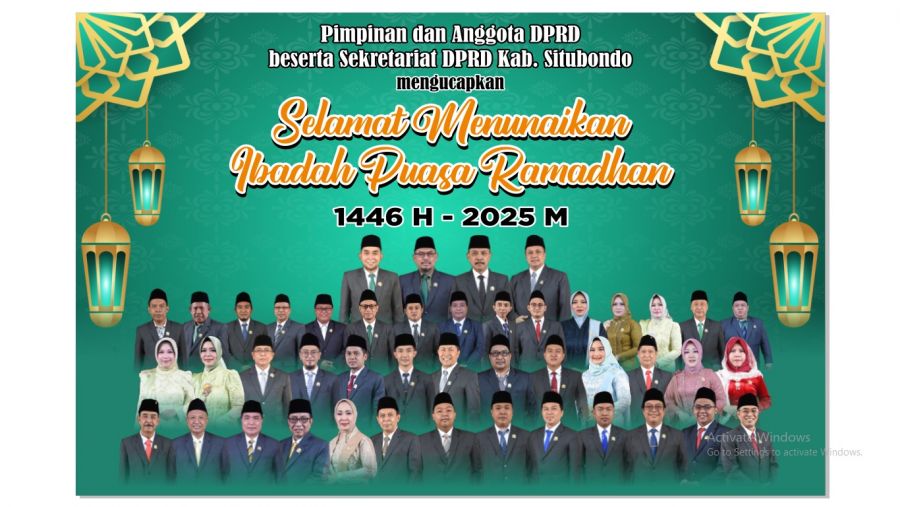 Mengucapkan Selamat Menunaikan Ibadah Puasa Ramadhan 1446 H - 2025 M