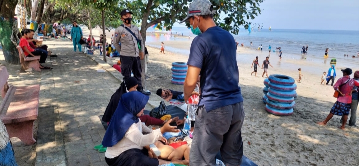 Polres Situbondo Patroli di Tempat Wisata, Menjelang Liburan Natal dan Tahun Baru 2022