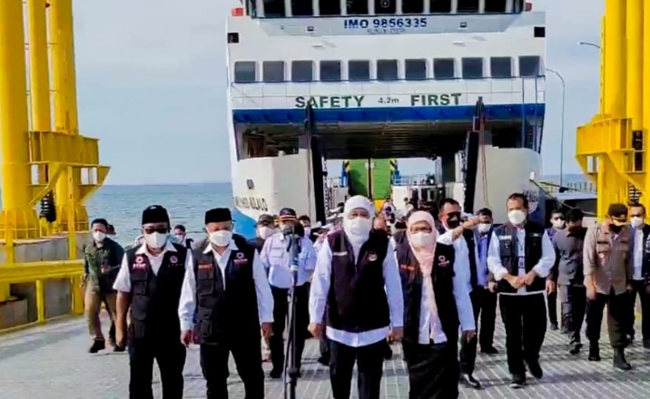 Menhub RI Buka Pelayaran Long Distance Fery Menuju Pelabuhan Lembar NTB dan NTT