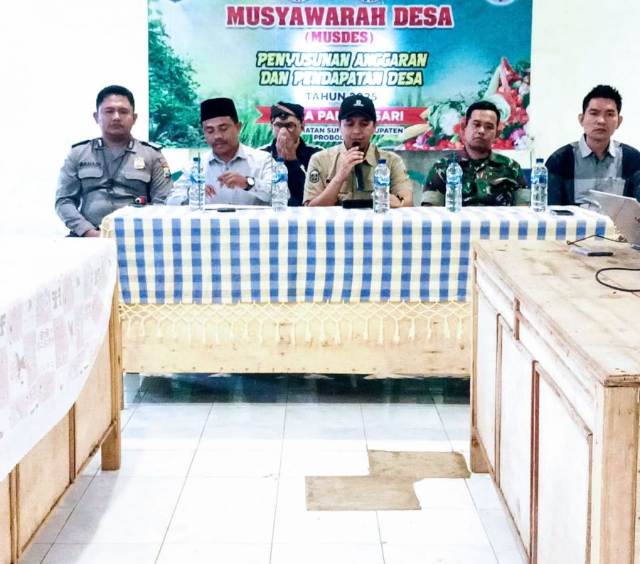 Musdes Penyusunan Anggaran Dan Pendapatan Desa Pandansari Tahun 2025