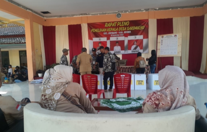Pelaksanaan Pilkades di Kecamatan kencong ada 2, Desa Padomasan dan Desa Sarimulyo