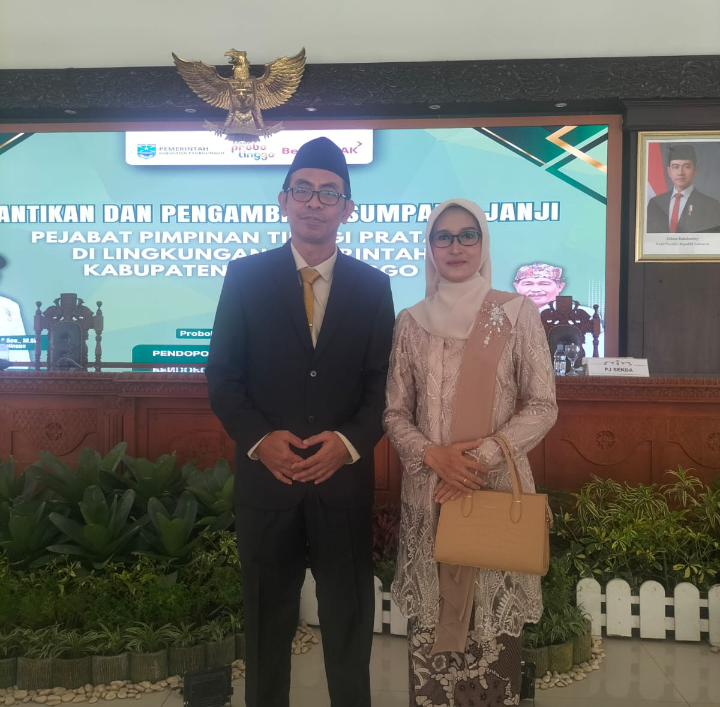 Pelantikan & Pengambilan Sumpah Janji Penjabat Pimpinan Tinggi Pratama di Pemkab Probolinggo