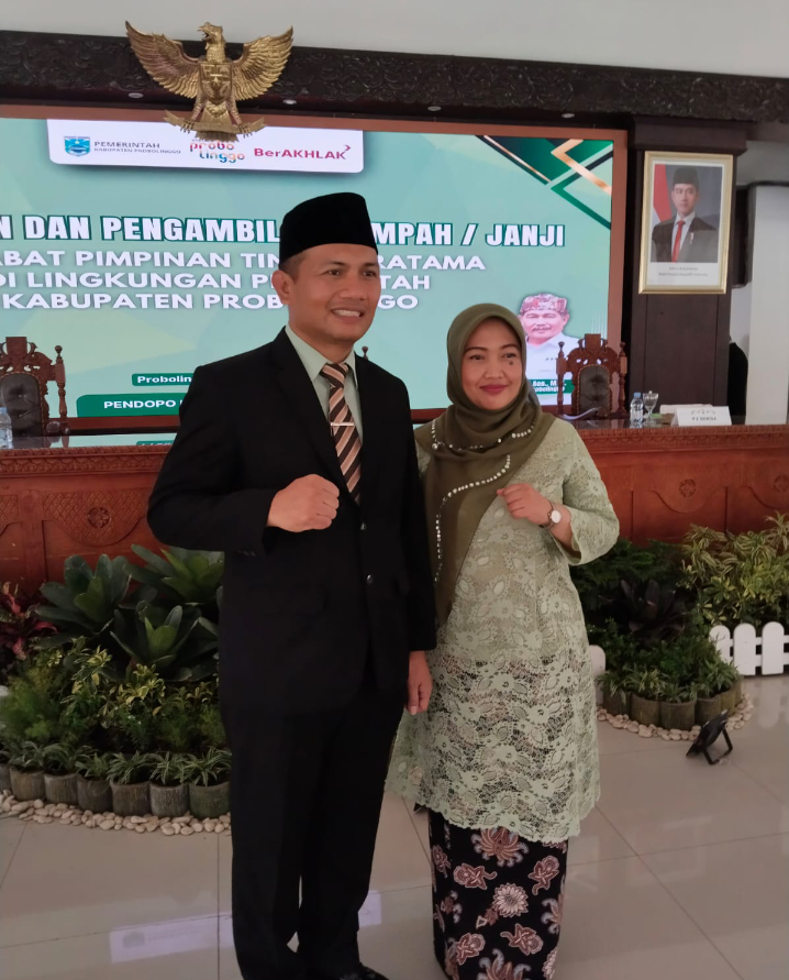 Pelantikan dan Pengambilan Sumpah Janji Penjabat Pimpinan Tinggi Pratama di Pemkab Probolinggo