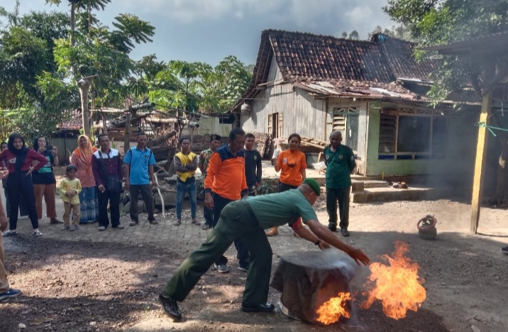 Pelatihan Desa Tangguh di Kecamatan Jatibanteng