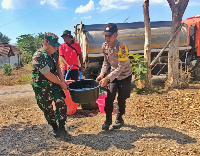 Pengamanan dan Pendampingan Distribusi Air Bersih di Dusun Bendera, Desa Sumberejo