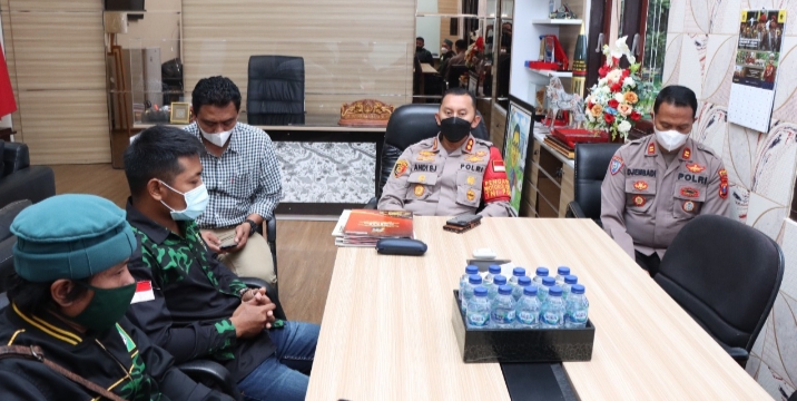 Pengurus GPK Jalin Silaturahmi dengan AKBP Andi Sinjaya