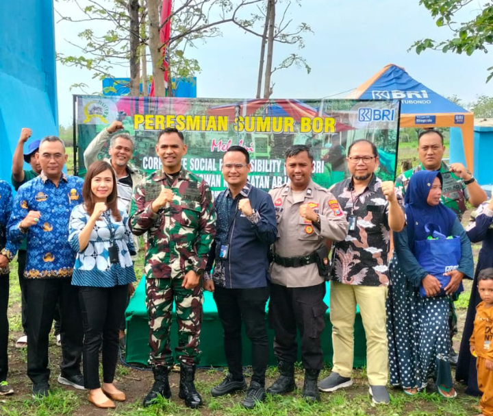 Peresmian Sumur Bor untuk Kesejahteraan Warga di Desa Ketoan, Kecamatan Arjasa, Situbondo 
