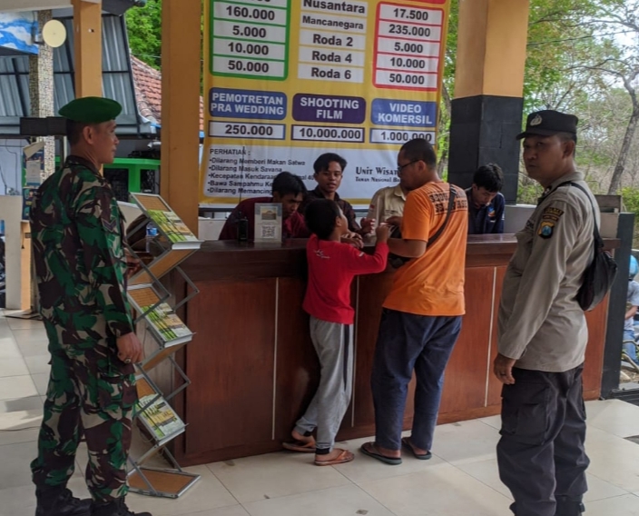 Petugas Gabungan Lakukan Patroli dan Pengamanan di 'Baluran Nasional Park' dan RTPN  'Watu Numpuk'