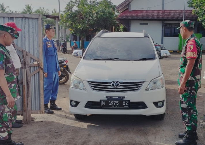 Petugas Gabungan Lakukan Pengamanan dan Monitoring Penumpang di Pelabuhan Jangkar