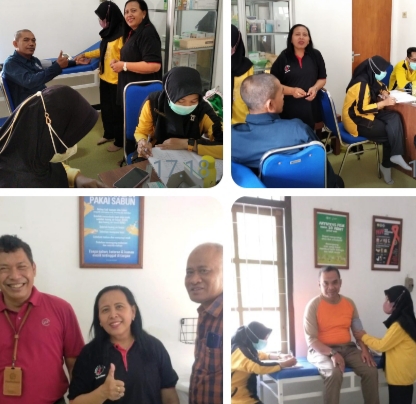 Pihak Perhutani Bondowoso Rangkul Puskesmas Kelurahan Nangkaan