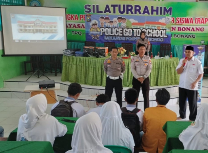 Program Police Goes To School, Polisi Minta Pelajar di Situbondo Tidak Ikut Aksi Balap Liar