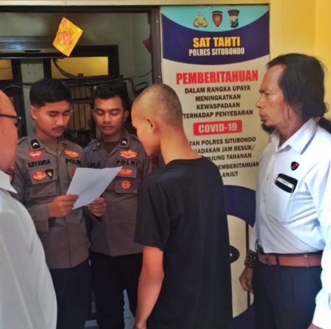Tindaklanjuti Laporan Masyarakat, Polres Situbondo Amankan Pelaku Judi Togel di Warung Kopi 