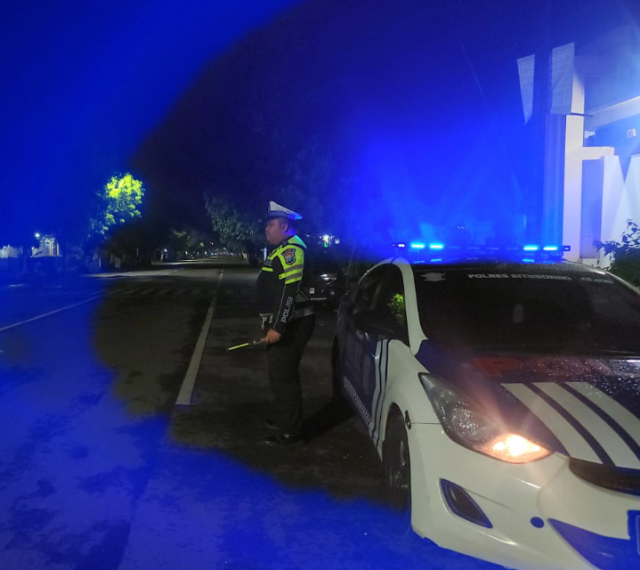 Polres Situbondo Antisipasi Kejahatan dan Gangguan Kamtibmas Malam Hari