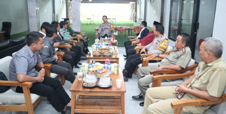 Polres Situbondo Gelar Ngopi Bareng KPU dan Bawaslu