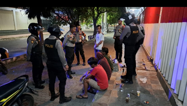 Polres Situbondo Gelar Operasi Penyakit Masyarakat, Tabuh 