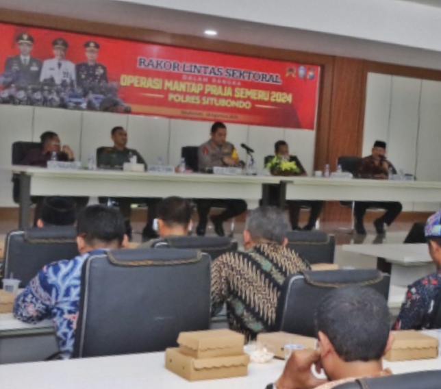 Polres Situbondo Gelar Rakor Kesiapan Pengamanan 