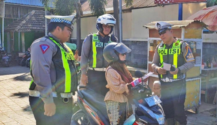 Polres Situbondo Sosialisasi Tertib Berlalulintas di Pasar dan Terminal