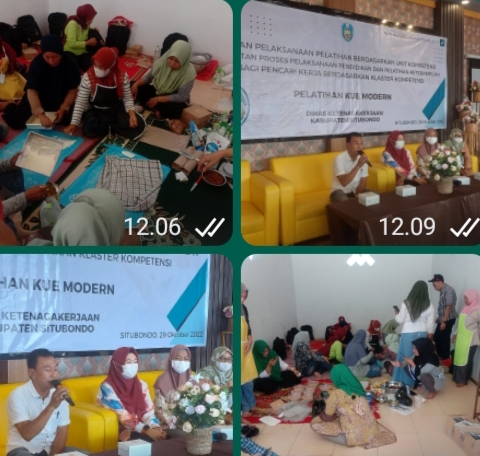 Untuk Menambah Pendapatan Keluarga, Puluhan Emak-emak Ikuti Pelatihan Pembuatan Kue Modern