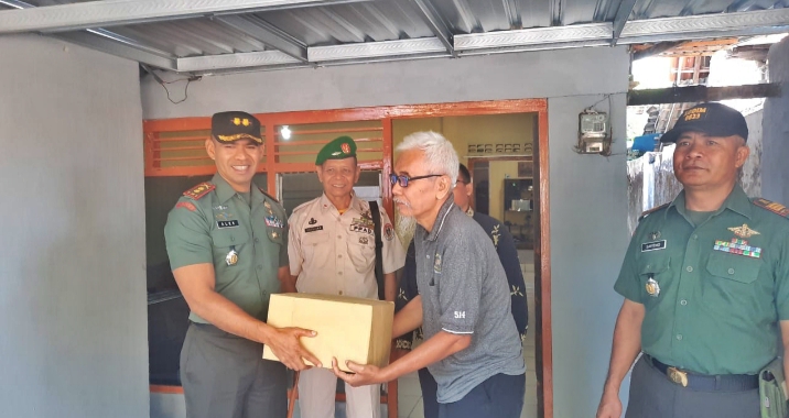 Purnawirawan Bersyukur: Terima Kasih kepada Kasad dan Dandim atas Renovasi Rumah Layak Huni