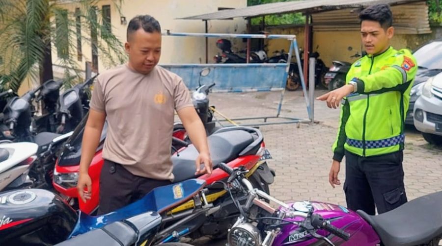 Respon Laporan Masyarakat, Polisi Tertibkan Balap Liar di Besuki