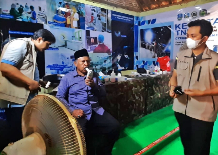 Rumah Sakit Paru Jember Gelar Aksi Kemanusiaan di Lokasi TMMD Ke 120 Situbondo