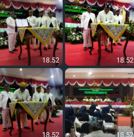 Rapat Paripurna DPRD Situbondo Sampaikan Rancangan KUA - PPAS Tahun Anggaran 2023