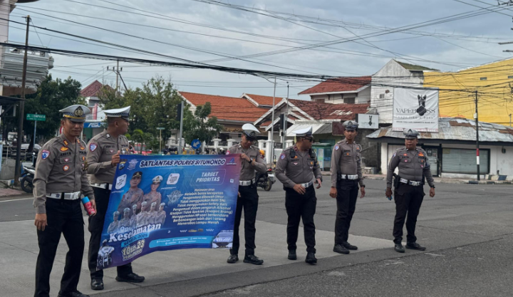 Satlantas Polres Situbondo Sosialisasi Operasi Keselamatan Semeru