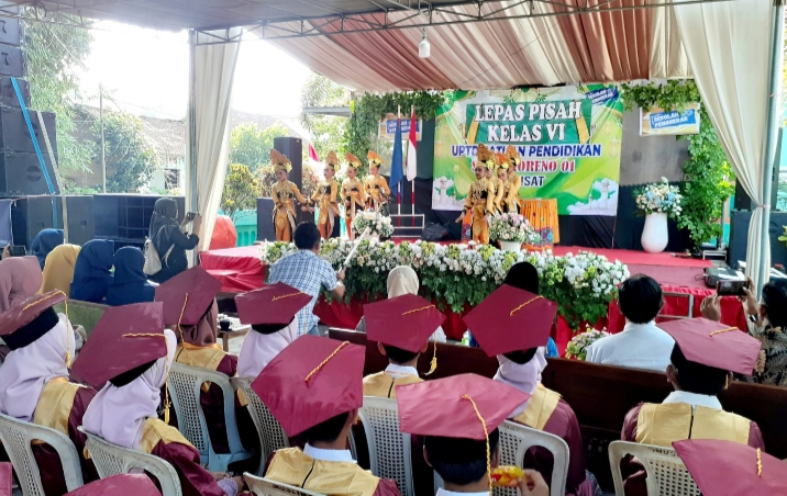 SDN Sukoreno 01 Kecamatan Kalisat Gelar Lepas Pisah Siswa-siswi Kelas 06