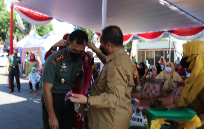 Pengukuhan Dandim 0823 Situbondo Sebagai