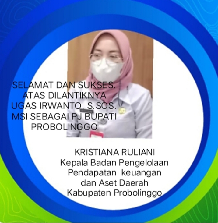 Mengucapkan Selamat dan Sukses Atas Dilantiknya Ugas Irwanto S.SOS MSI Sebagai PJ Bupati Probolinggo