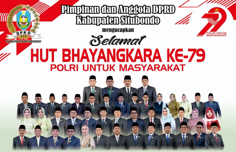 Selamat HUT BHAYANGKARA KE 79, POLRI UNTUK MASYARAKAT