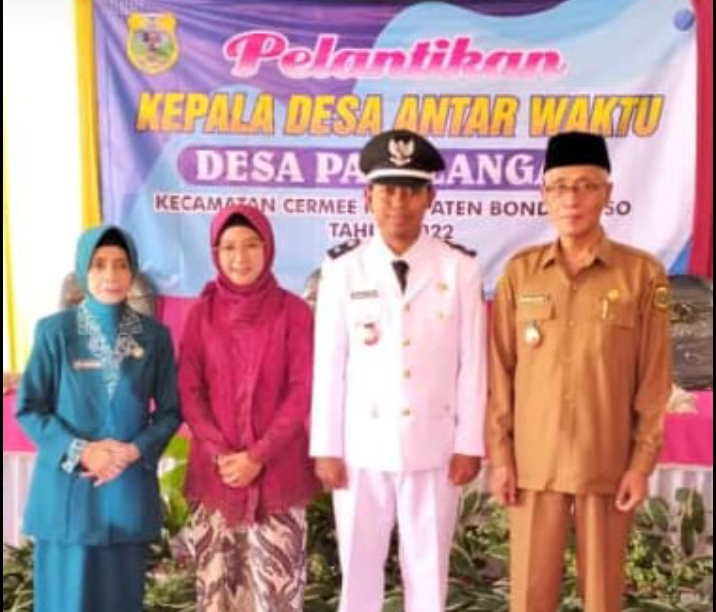 Seputar Pelantikan Kepala Desa Antar Waktu Desa Palalangan Kecamatan Cermee Kabupaten Bondowoso