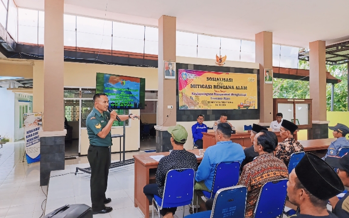 Serma Mustakim Pimpin Kesiapsiagaan Bencana, Kolaborasi Sumbermalang Siap Hadapi Resiko