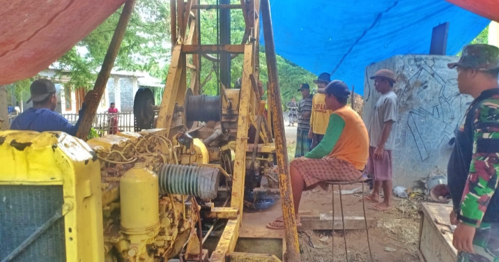 Sumur Bor Jadi Harapan Besar Warga Desa Jatisari Kecamatan Arjasa Situbondo