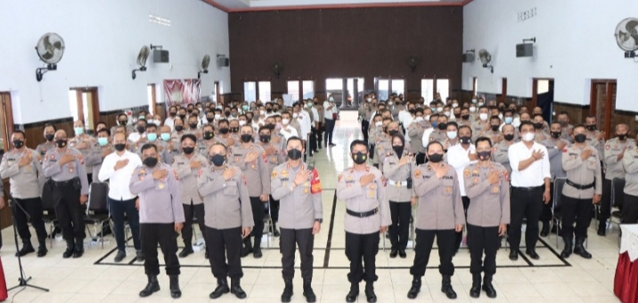 Kapolres Situbondo Beri Arahan Tentang Tugas, Wewenang, Tanggungjawab Serta Mitigasi Pelanggaran