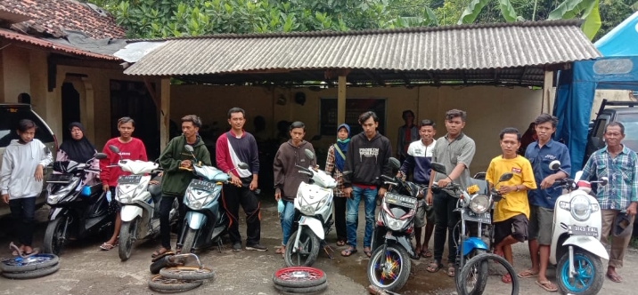 Polsek Banyuputih Lakukan Pembinaan Terhadap Para Remaja yang Terlibat Balap Liar