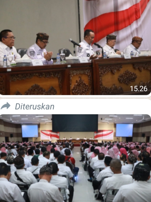 PJ Bupati Kabupaten Probolinggo Ugas Irwanto Pimpin Rapat Koordinasi Program Prioritas Tahun 2024