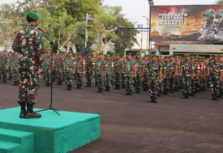 Kodim 0823 Situbondo Gelar Apel Pasukan Untuk Kesiapan Pengamanan Pilkada Serentak 2024