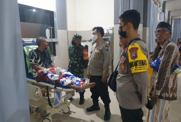Warga Situbondo yang Terimbas Sambaran Petir Sudah Siuman