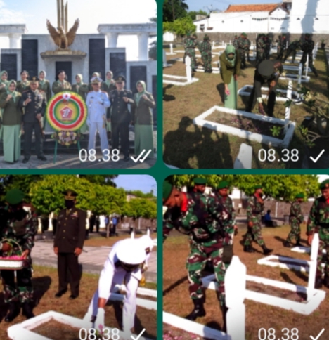 Ziarah Nasional Peringati Hari Ulang Tahun TNI ke 77