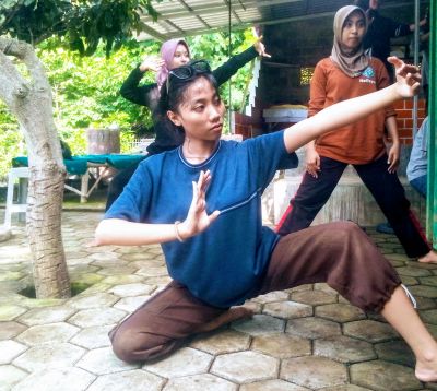 Penyambutan Bupati Situbondo, Mas Rio Dengan Tarian dari Sanggar Wahana Puspa Budaya